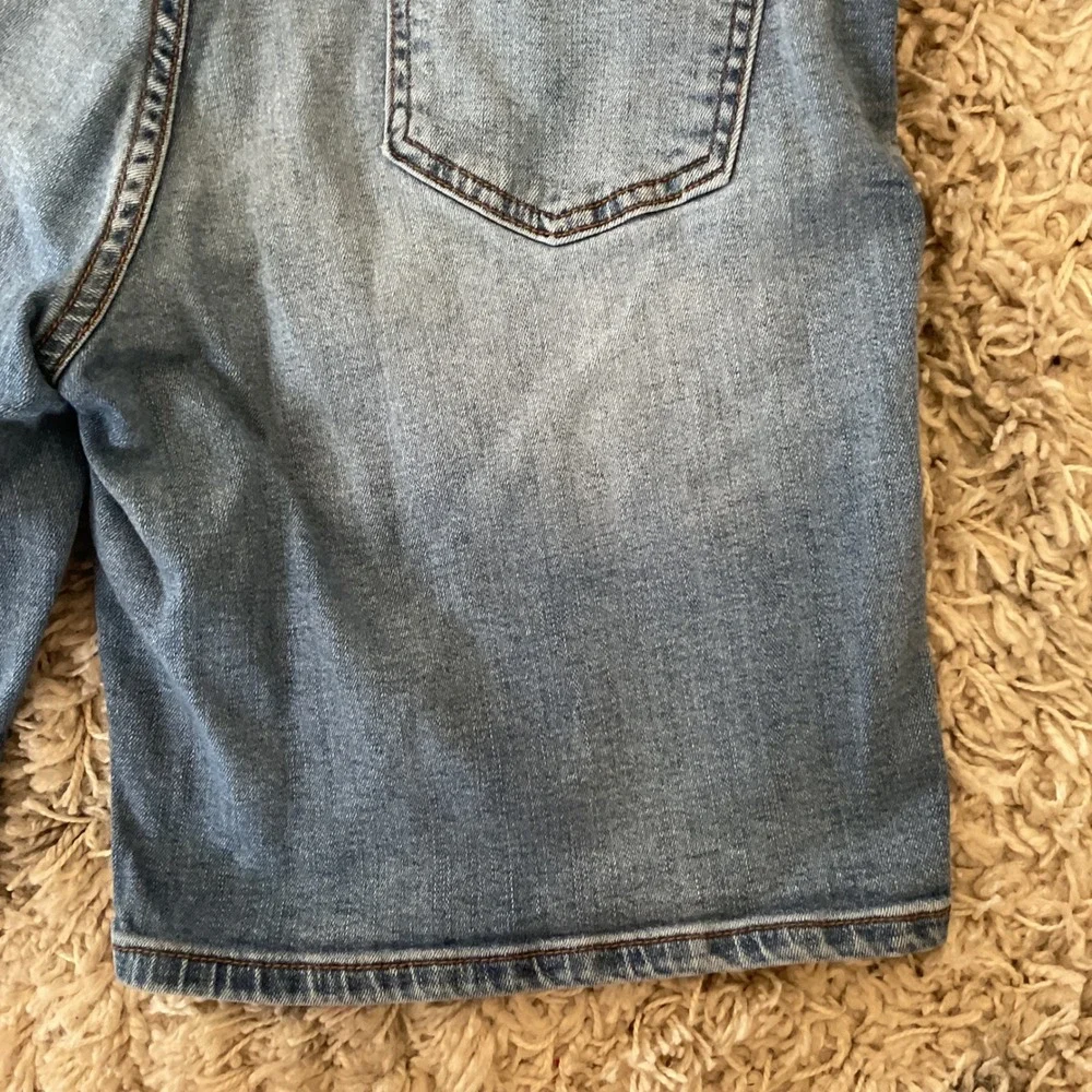 Kut from the Kloth Catherine Boyfriend Shorts Medium‎ Wash Blue Denim Size 12